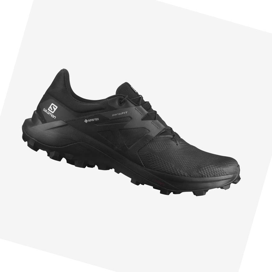 Tenis Para Trail Running Salomon WILDCROSS 2 GORE-TEX Hombre Negros | MX 3536NWY